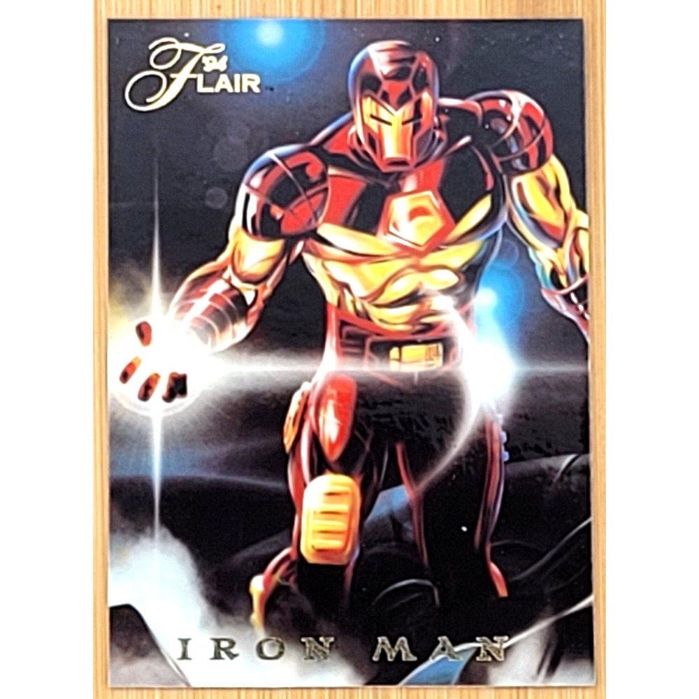 1994 FLAIR MARVEL IRON MAN POWER BLAST‎